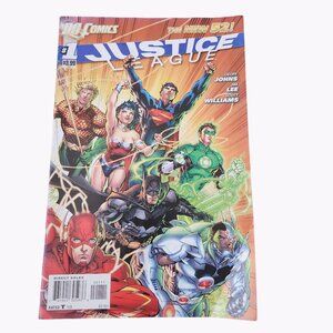 DC Comics The New 52 Justice League #1 Comic Book Collector Bagged Boarded